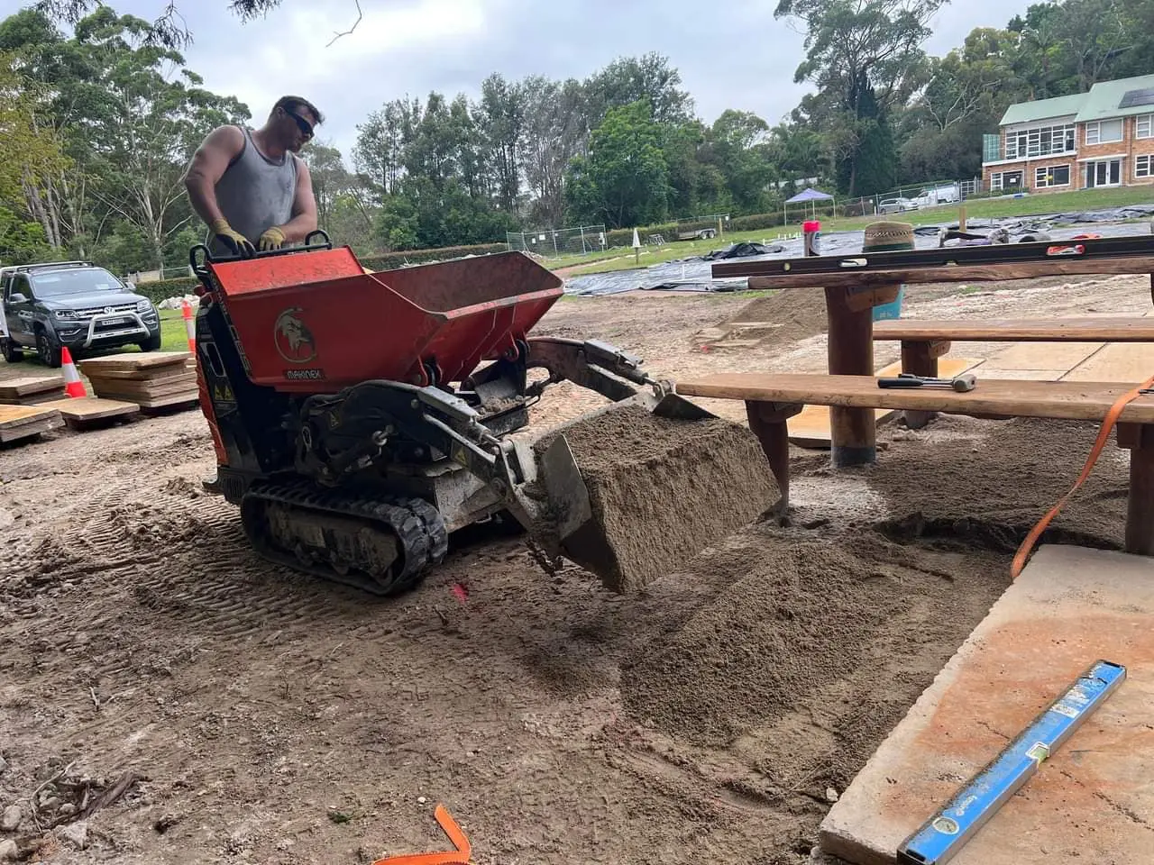 Sandstone paving and public space project 51