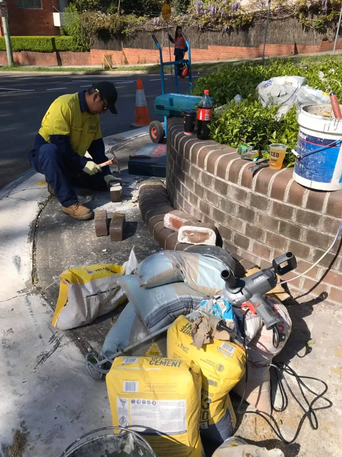 Brick masonry and restoration project 01