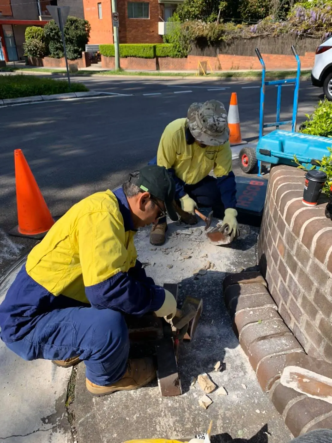 Brick masonry and restoration project 02